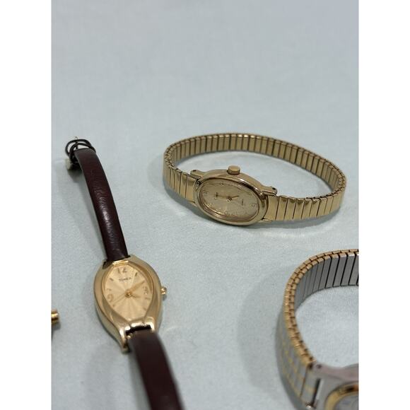 Vintage Ladies Timex Lot Of 5. All Run, In Excellent Condition. - Picture 4 of 14